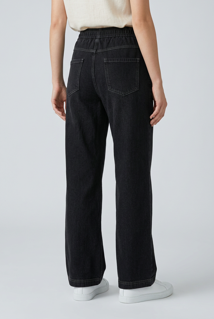 Bonnie Pull On Denim Trousers