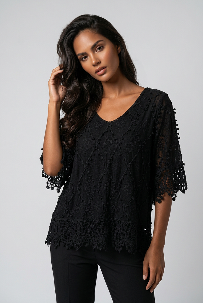 Veronica Textured Top