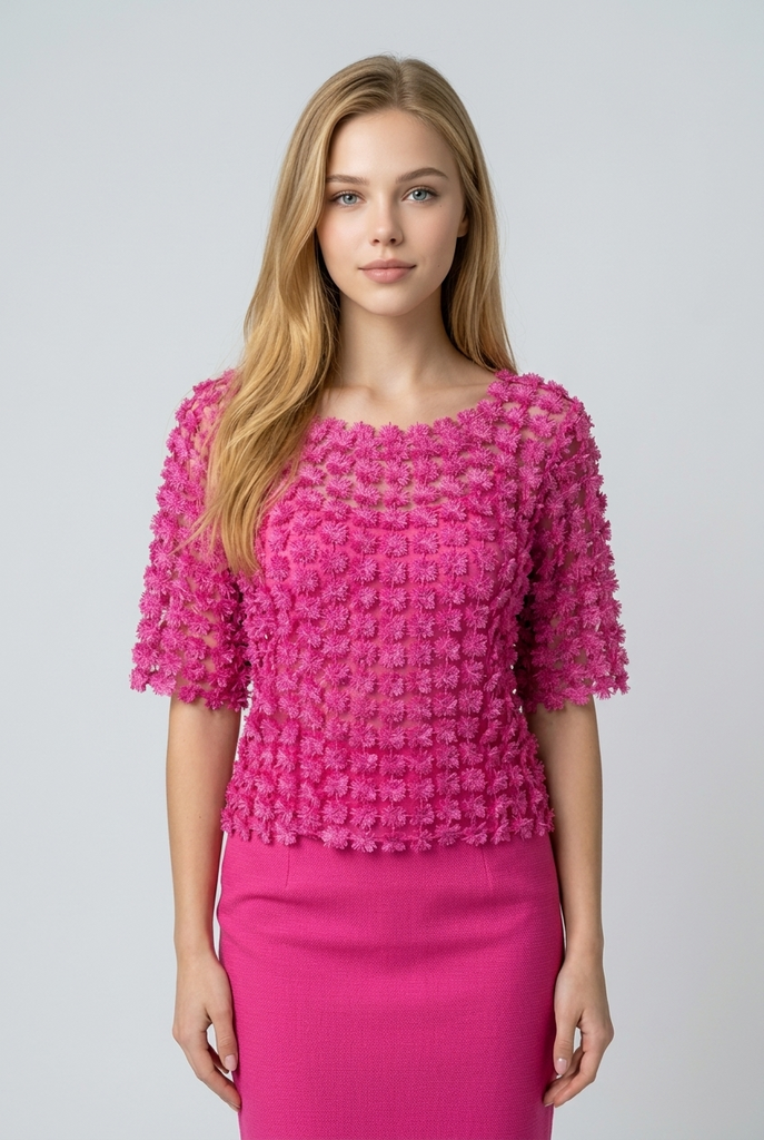 Serena Flower Lace Overtop