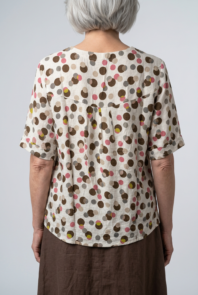 Elodie Scattered Spot Top