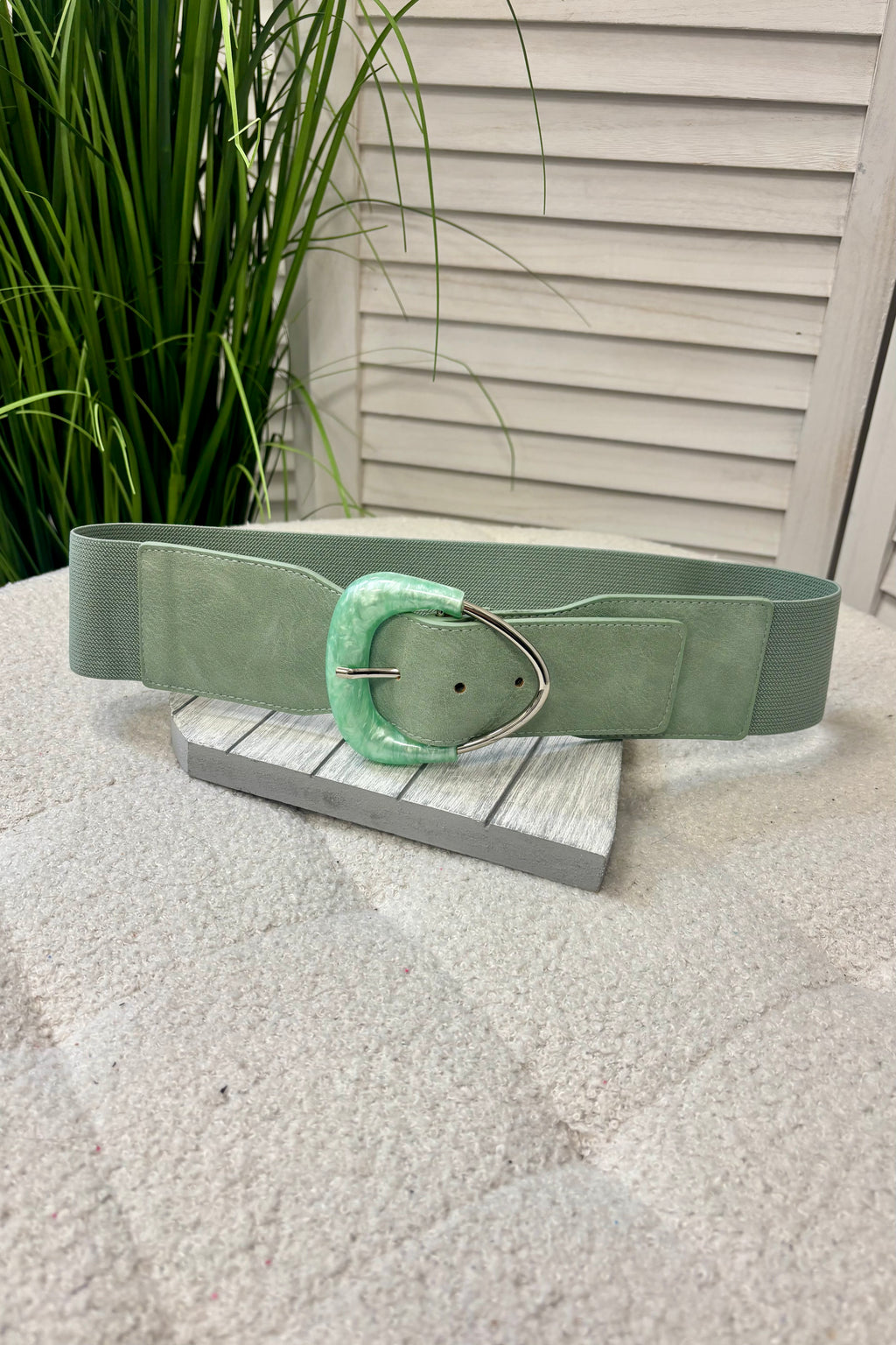 Rita Marble Detail Belt