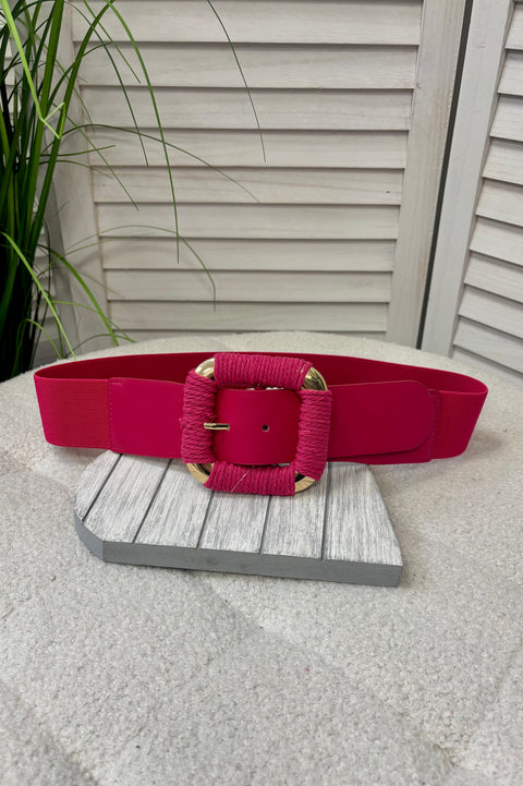 Geri Rope Detail Elasticated Belt