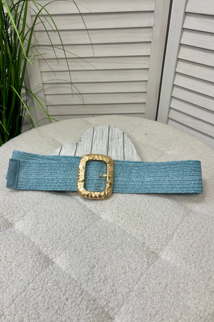 Kiera Elasticated Woven Detail Belt