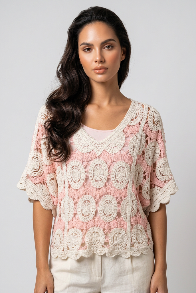 Francine Crochet Top