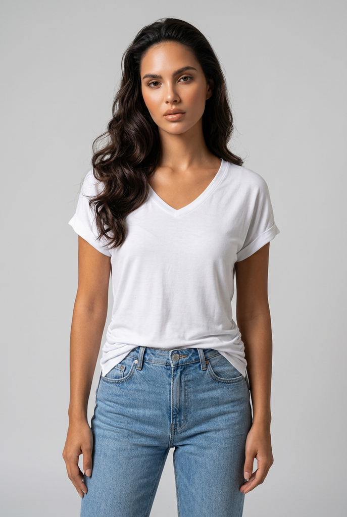 Nia Satin Front Top