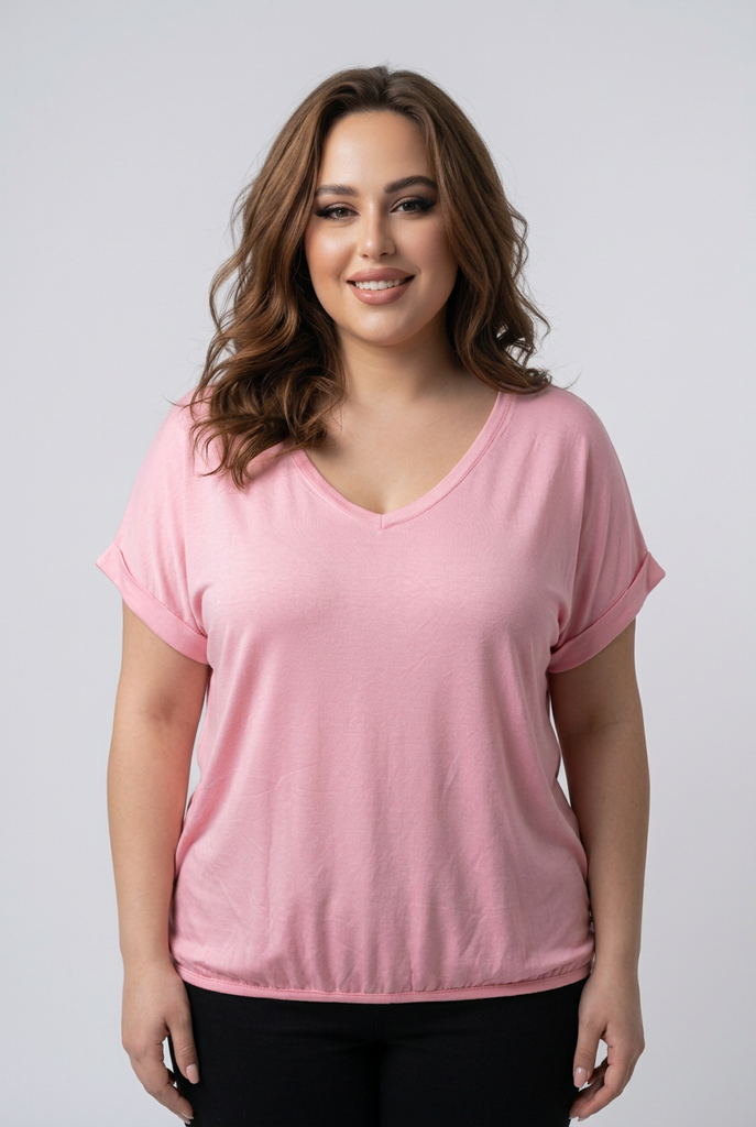 Nia Satin Front Top