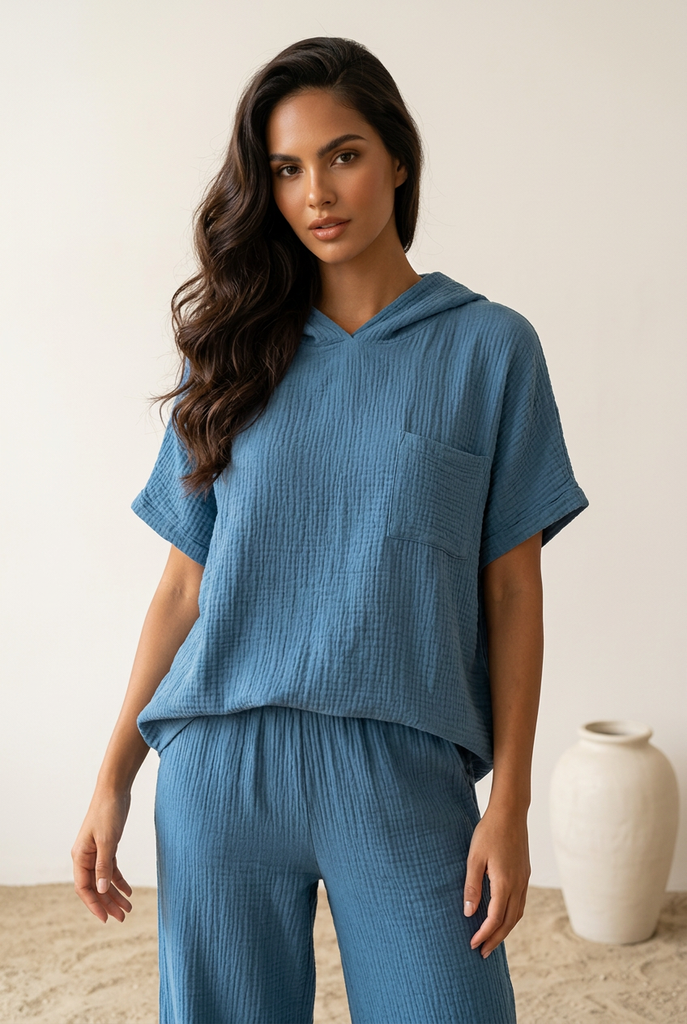 Lena Hooded Top