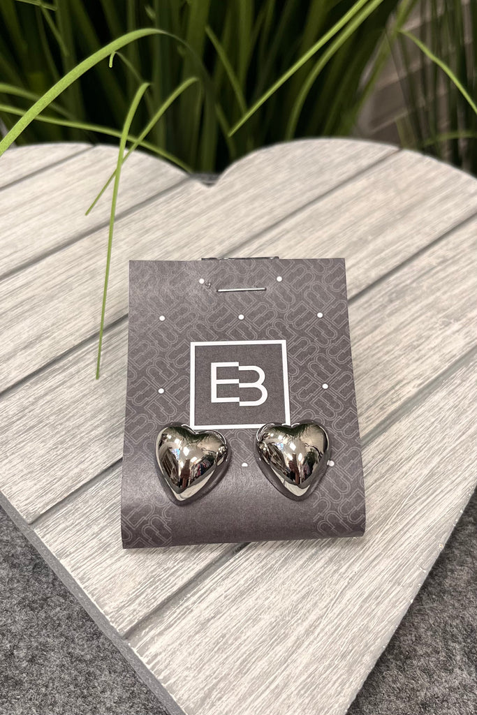 Jackie Bold Heart Earrings