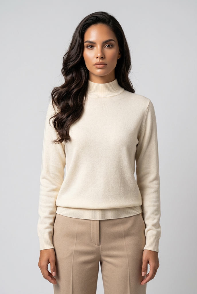 Emily High Neck Knit