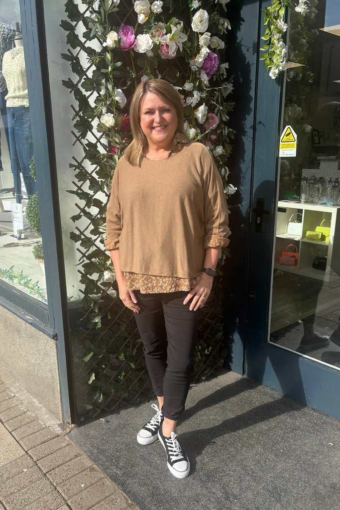 Darcie Two Piece Layered Top