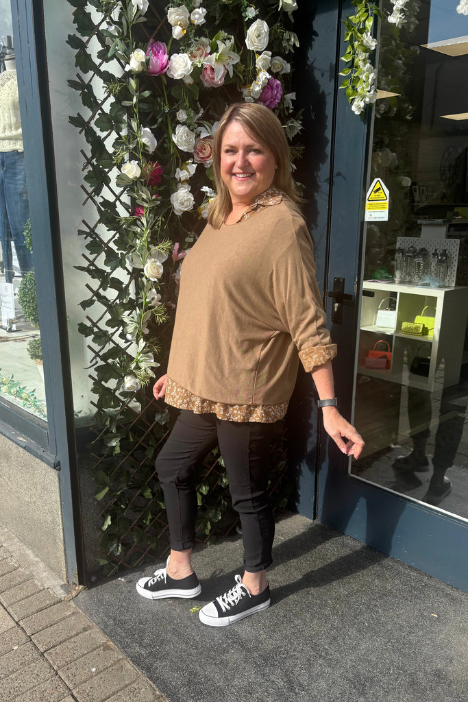 Darcie Two Piece Layered Top