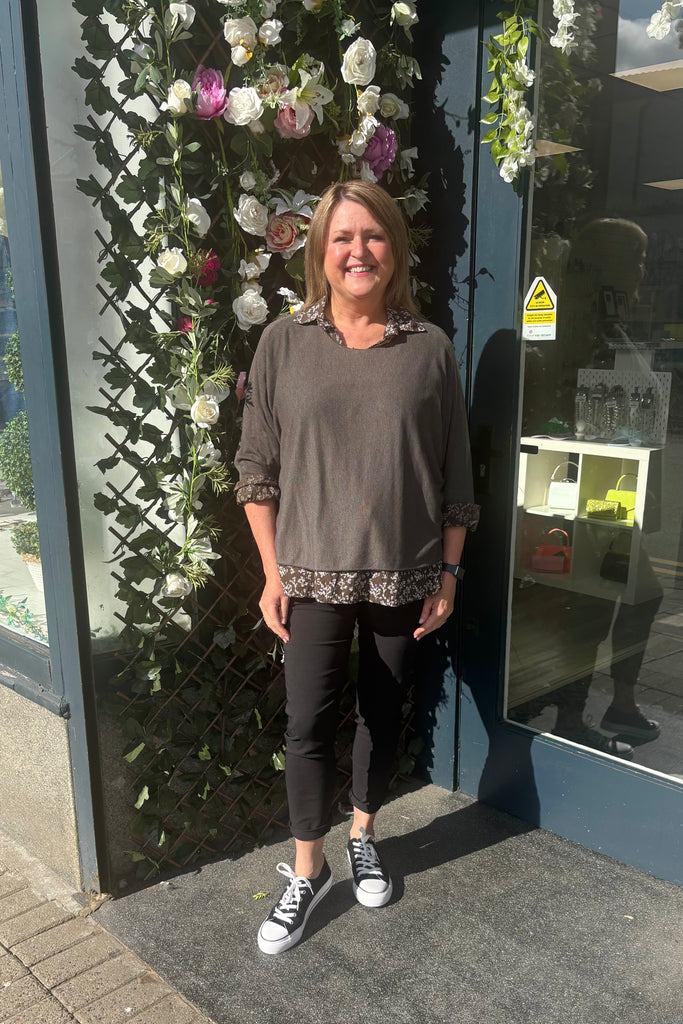 Darcie Two Piece Layered Top