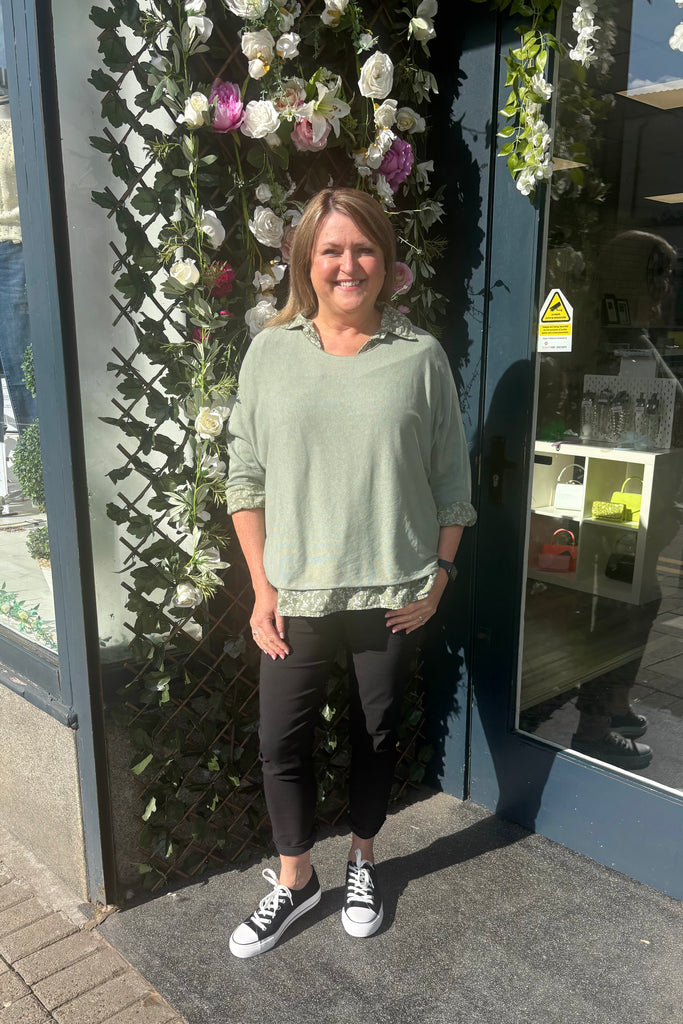 Darcie Two Piece Layered Top