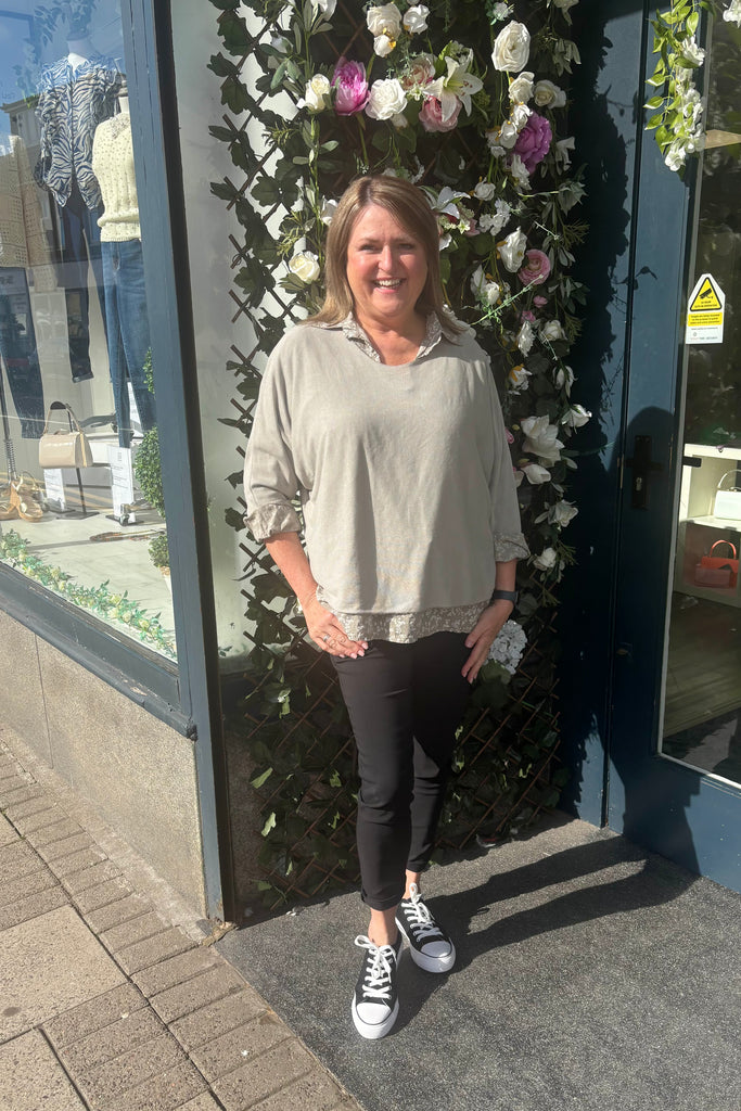 Darcie Two Piece Layered Top