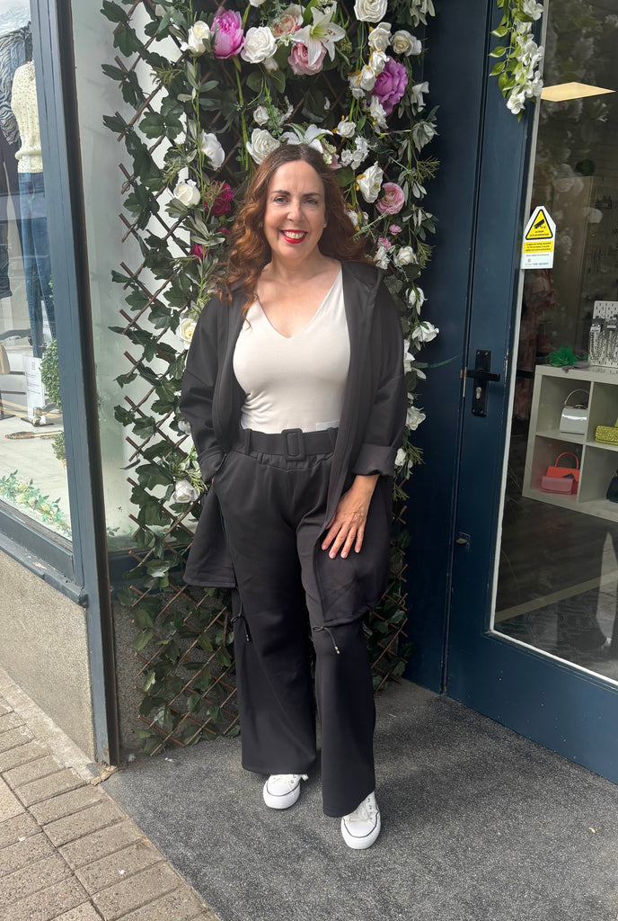 Nicola Longline Drawstring Hoodie