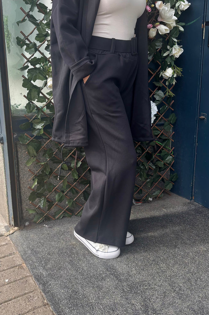 Nicola Wide Leg Belted Trousers
