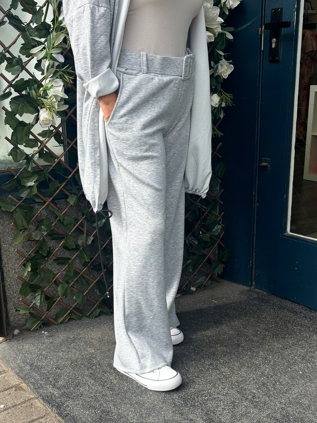 Nicola Wide Leg Belted Trousers