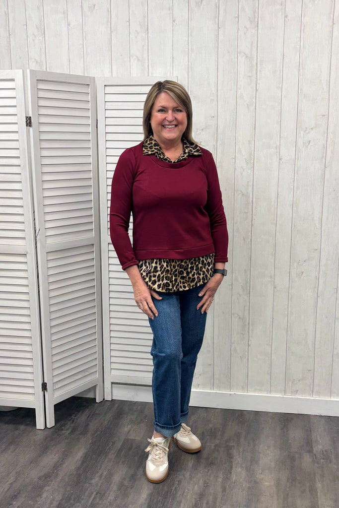 Leyla Layered Look Top