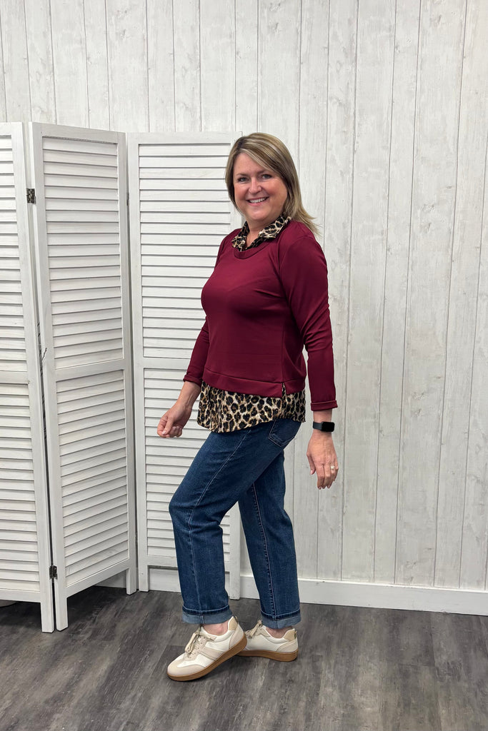 Leyla Layered Look Top