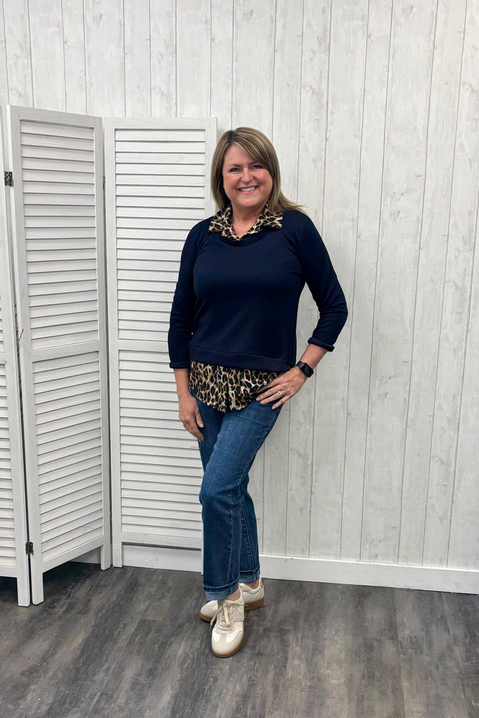 Leyla Layered Look Top