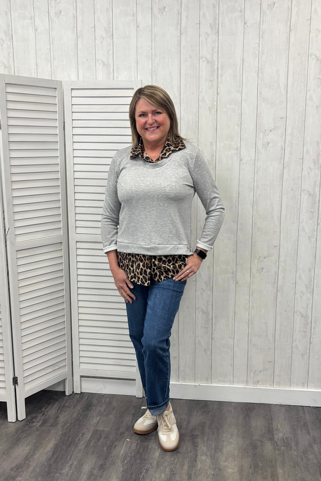 Leyla Layered Look Top