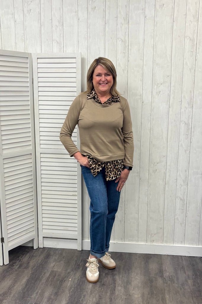 Leyla Layered Look Top