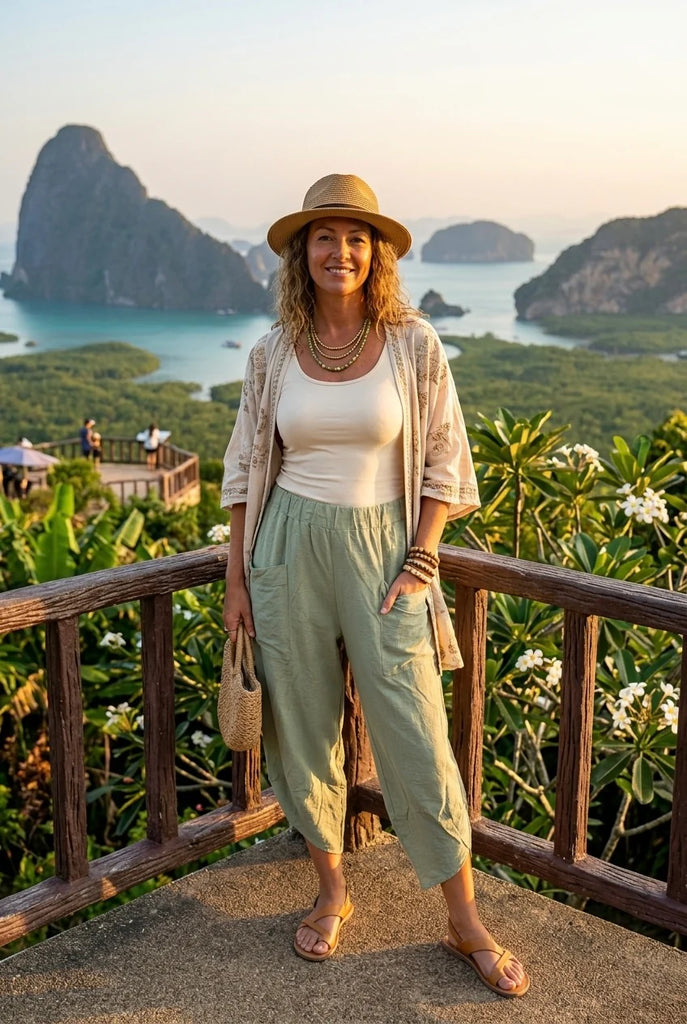 Rosa Boho Trousers