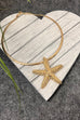 Callie Starfish Wire Necklace