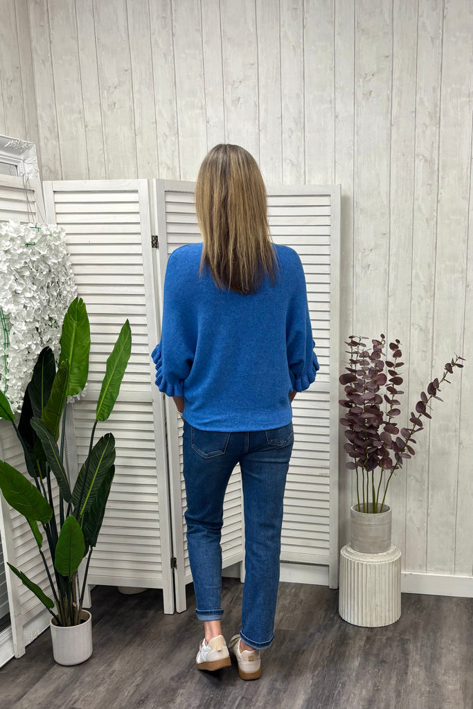 Finley Ruffle Sleeve Knit
