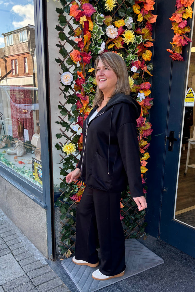 Paula Patch Pocket Hoodie