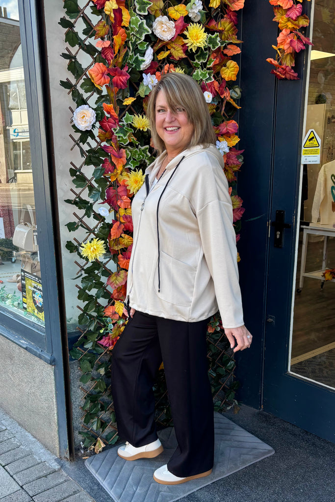 Paula Patch Pocket Hoodie