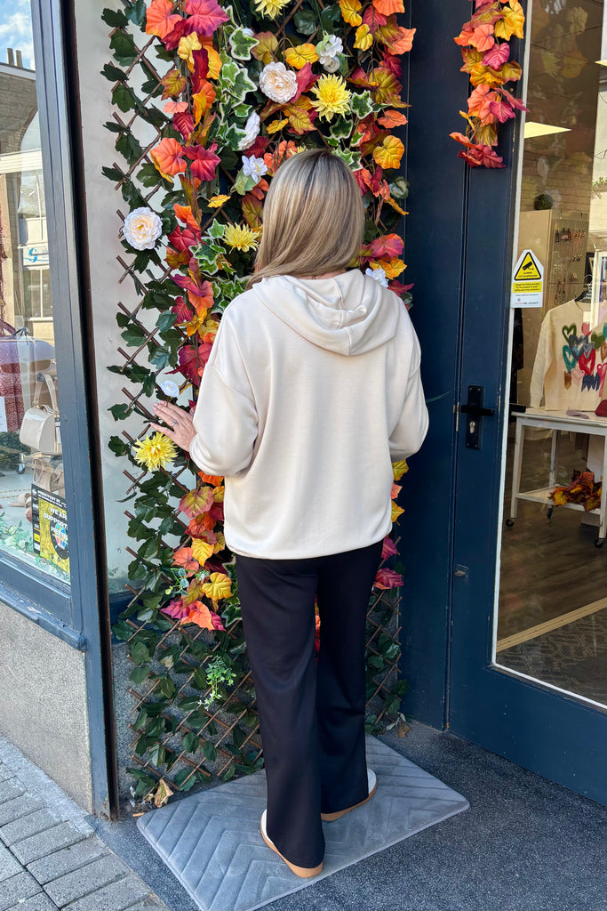 Paula Patch Pocket Hoodie