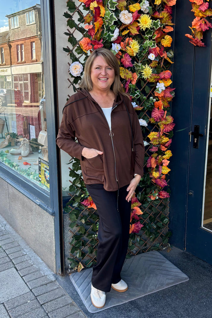 Paula Patch Pocket Hoodie