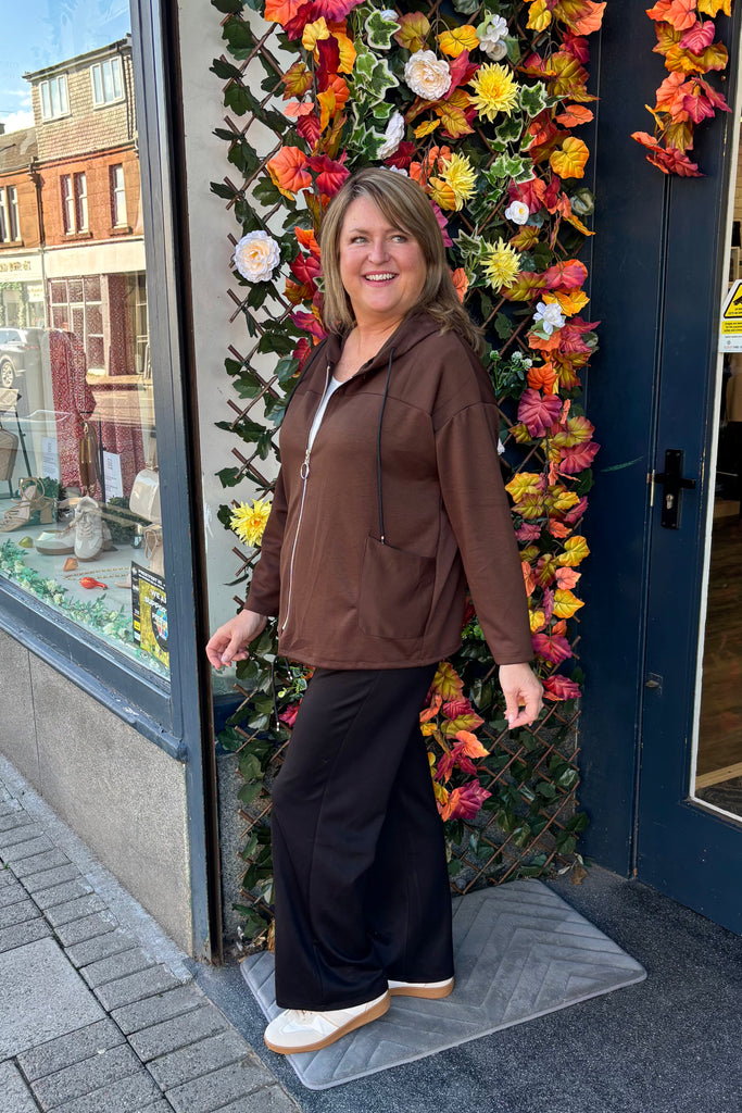 Paula Patch Pocket Hoodie