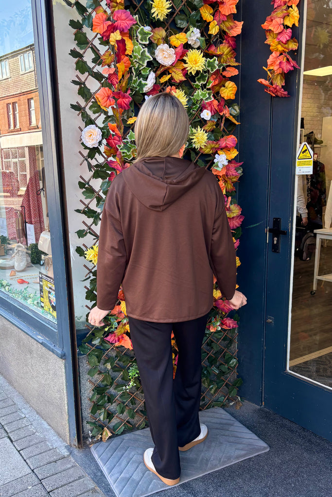 Paula Patch Pocket Hoodie