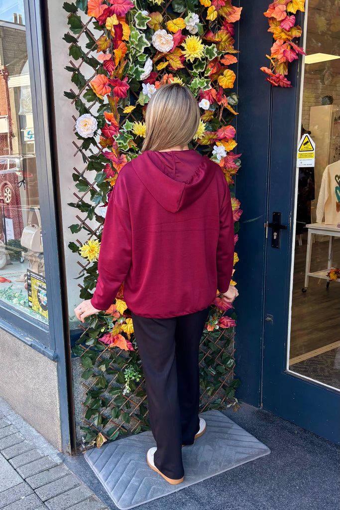 Paula Patch Pocket Hoodie