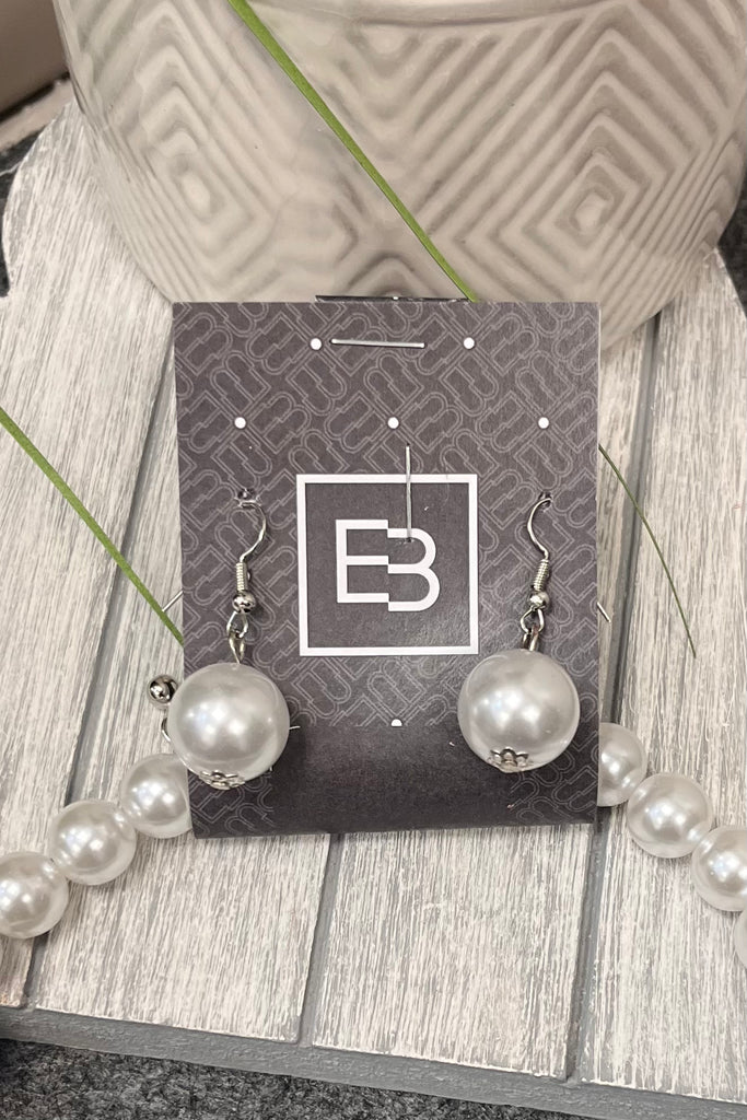 Cosette Pearl Choker & Earring Set