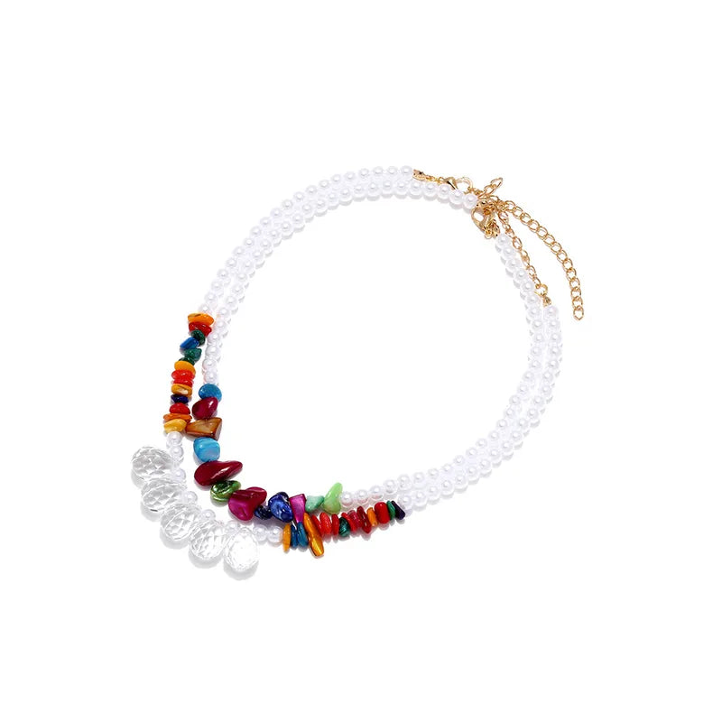 Allie Beaded Layered Necklace
