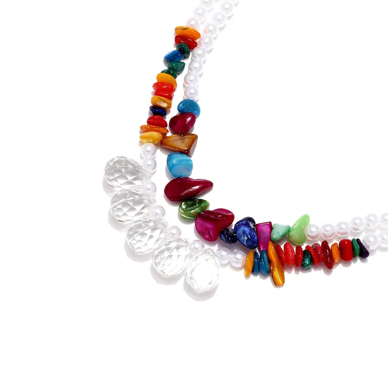 Allie Beaded Layered Necklace