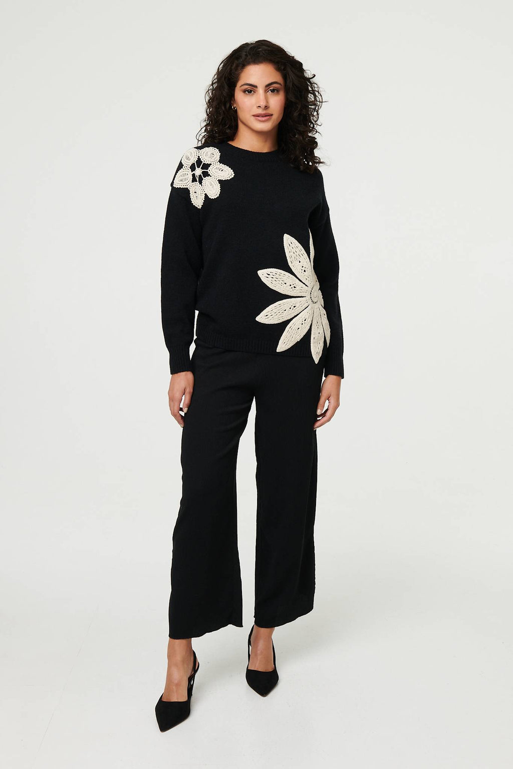 Poppy Crochet Flower Knit