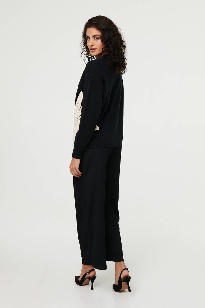 Poppy Crochet Flower Knit