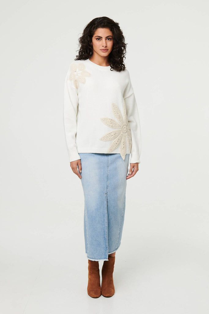 Poppy Crochet Flower Knit