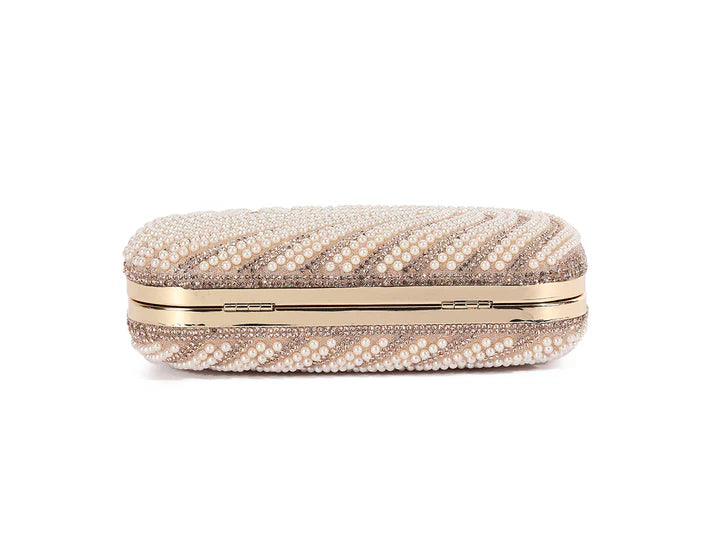 Sinead Pearl Detail Clutch Bag