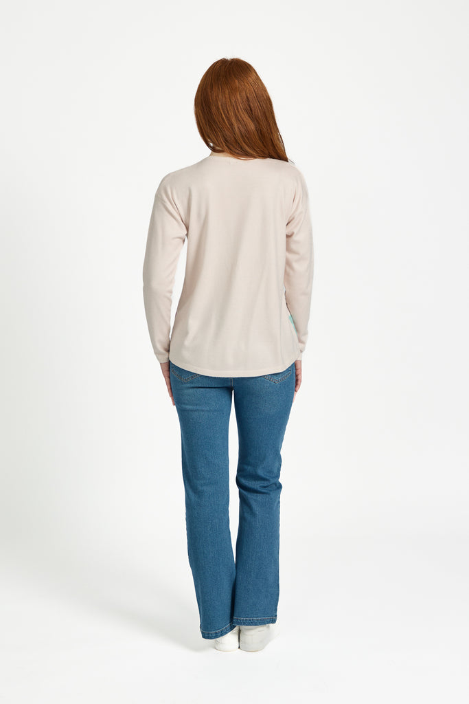 Adele Flower Print Knit