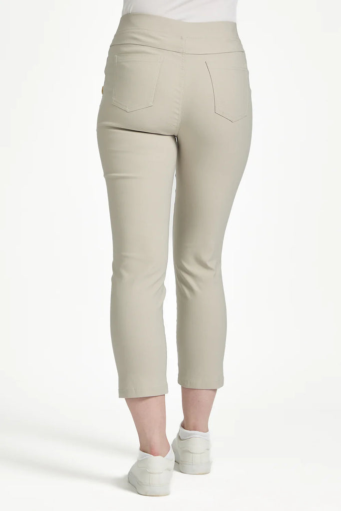 Remy Button Detail Ankle Grazers
