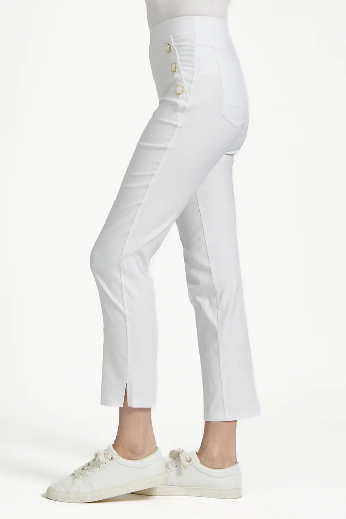 Remy Button Detail Ankle Grazers