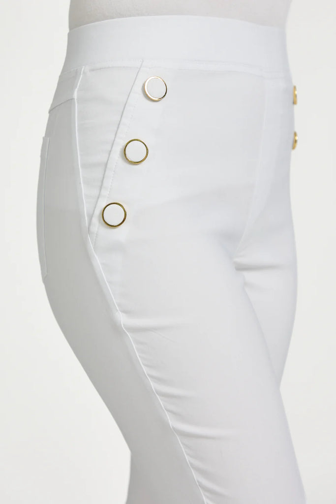 Remy Button Detail Ankle Grazers