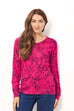 Bella Abstract Floral Knit