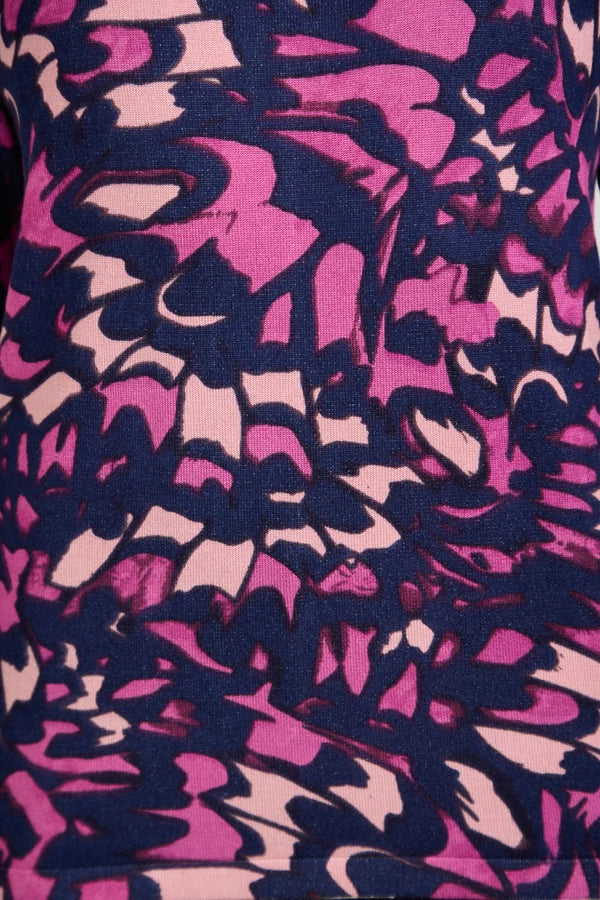 Cassy Abstract Print Knit