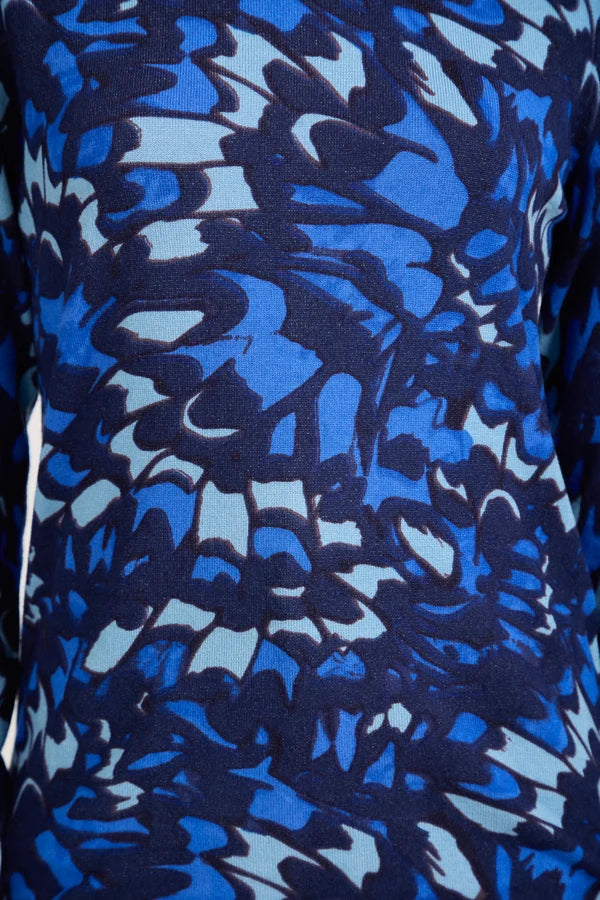 Cassy Abstract Print Knit